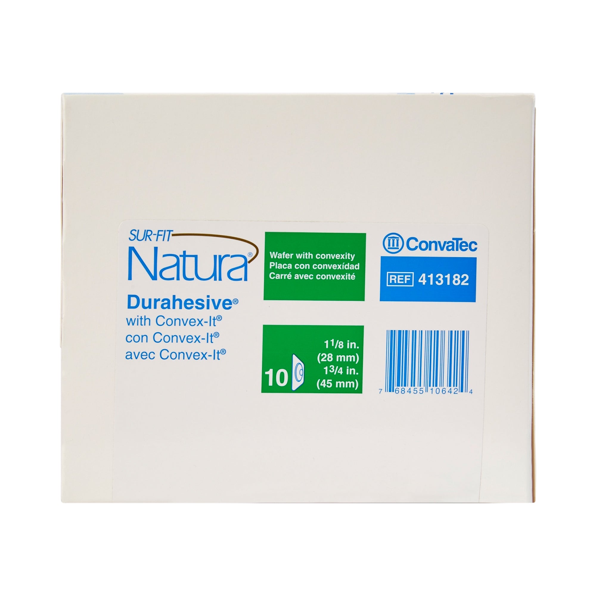 ConvaTec SUR-FIT Natura Durahesive Pre-Cut Ostomy Skin Barrier - 1-1/8