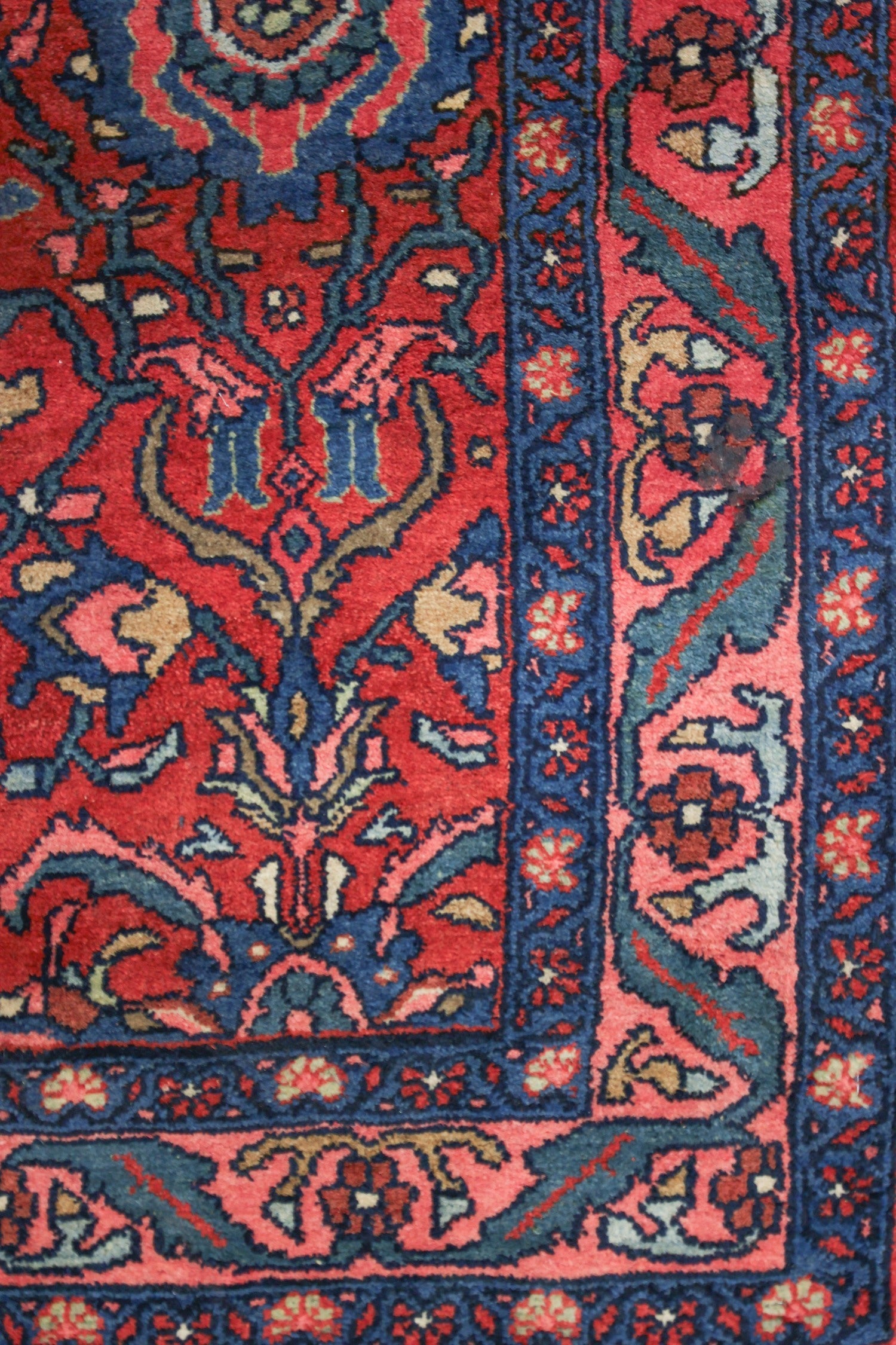 Antique Bijar Handwoven Tribal Rug - Traditional Persian Carpet JF8748 for Living Room, Bedroom & Home Decor