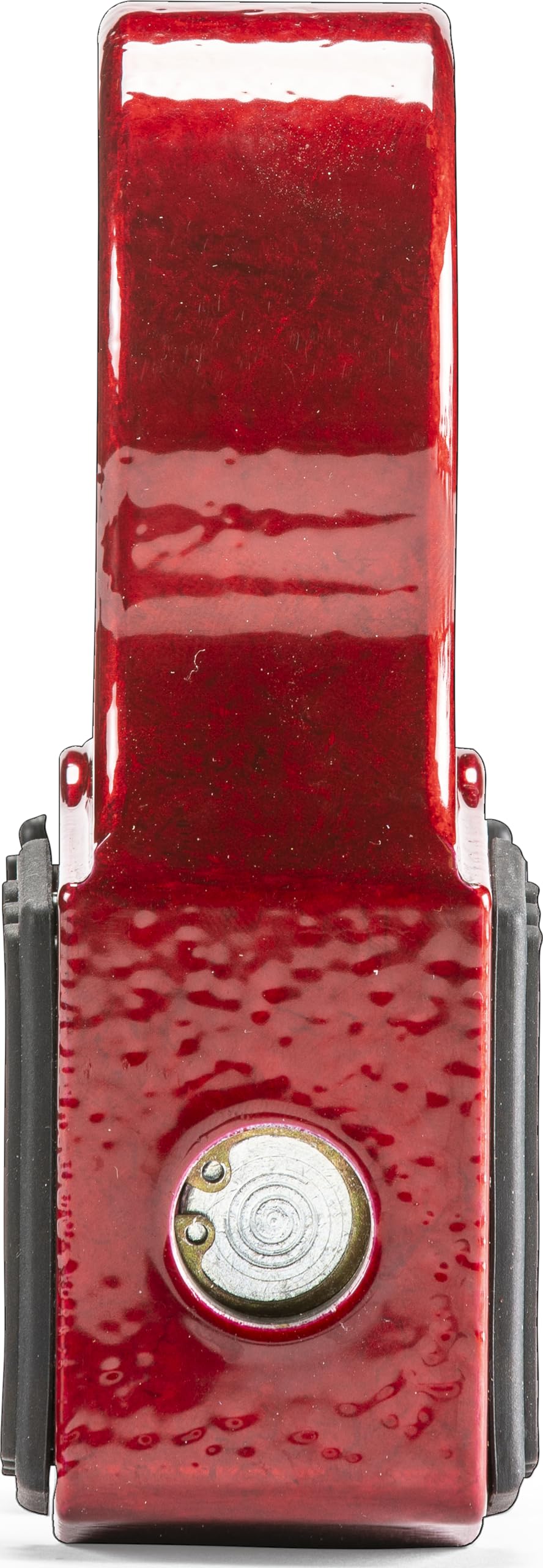Factor 55 Flatlink Winch Shackle Mount - Heavy Duty 6,000 lbs Capacity for Steel & Synthetic Ropes - Red Off-Road Accessory - Perfect for Jeep Wrangler, Truck Recovery & 4x4 Adventures