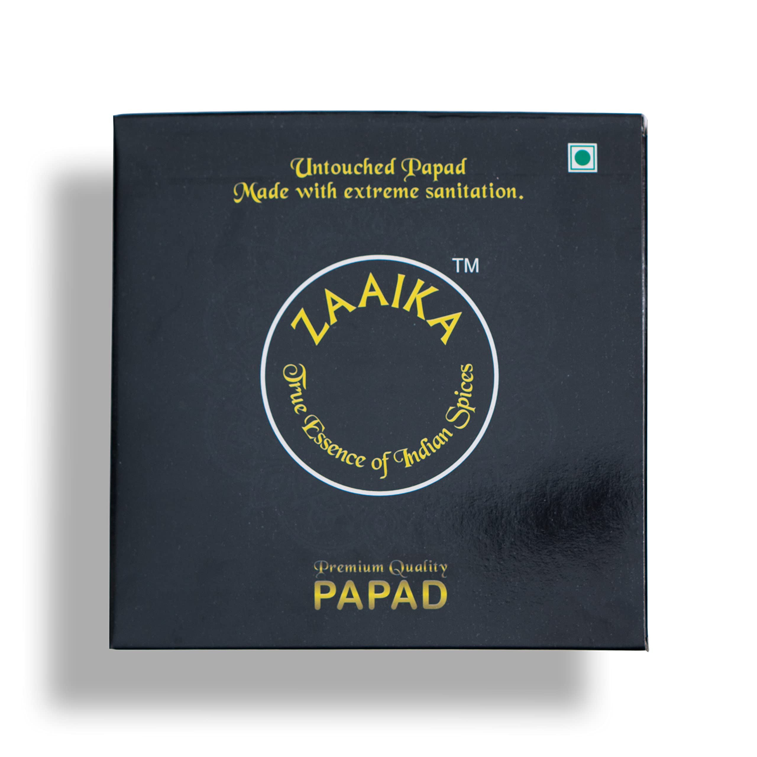 Premium Zaaika Rajasthani Papad - Crunchy Indian Snack Made with Moong & Urad Dal Mix - 500g Pack - Perfect for Parties, Tea Time & Healthy Munching