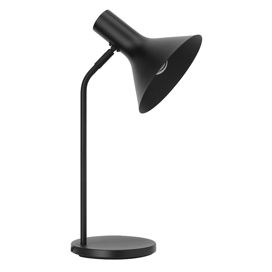 Morescana Modern Table Lamp - Adjustable LED Desk Light with USB Port for Home Office, Bedroom & Study | Warm White & Cool White Lighting Options