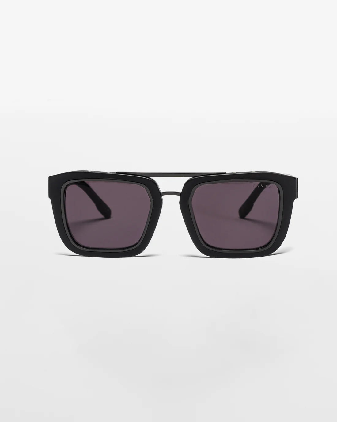 VANTA Draco Sunglasses - Gloss Black & Black Metal Frame - UV Protection, Polarized, Lightweight - Perfect for Driving, Running, Outdoor Sports & Fashion
