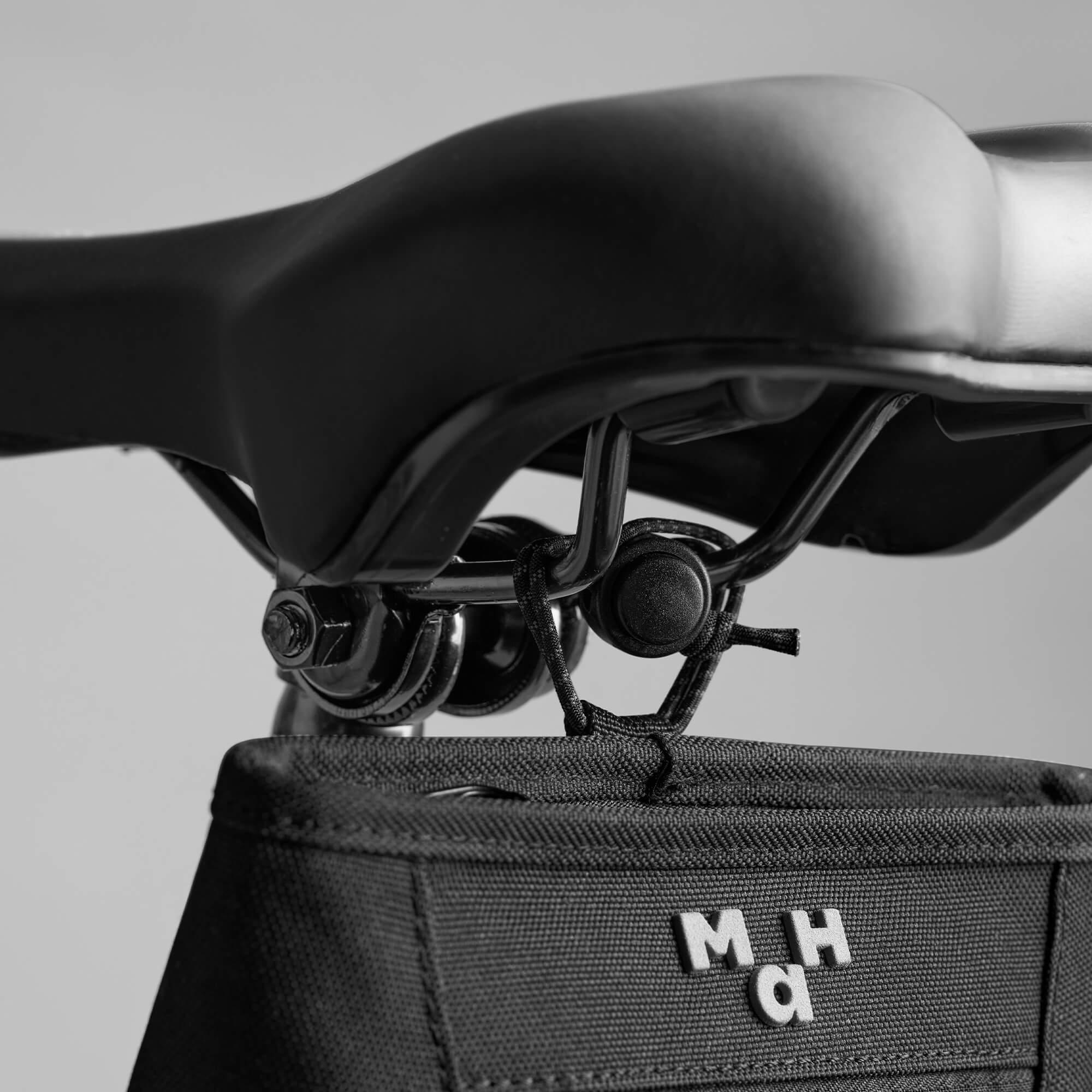 Loop Seat Bag for Bikes - Waterproof Urban Cycling Saddle Bag with Reflective Strip - Perfect for Commuting, Road & City Bikes