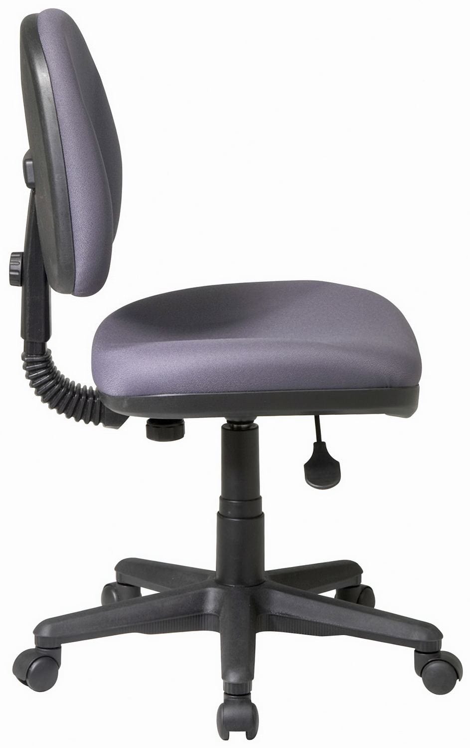 Ergonomic Office Chair - Adjustable Height Computer Desk Chair with Lumbar Support, Swivel & Rolling Wheels for Home & Office Workspace - Work Smart™ Model 8120