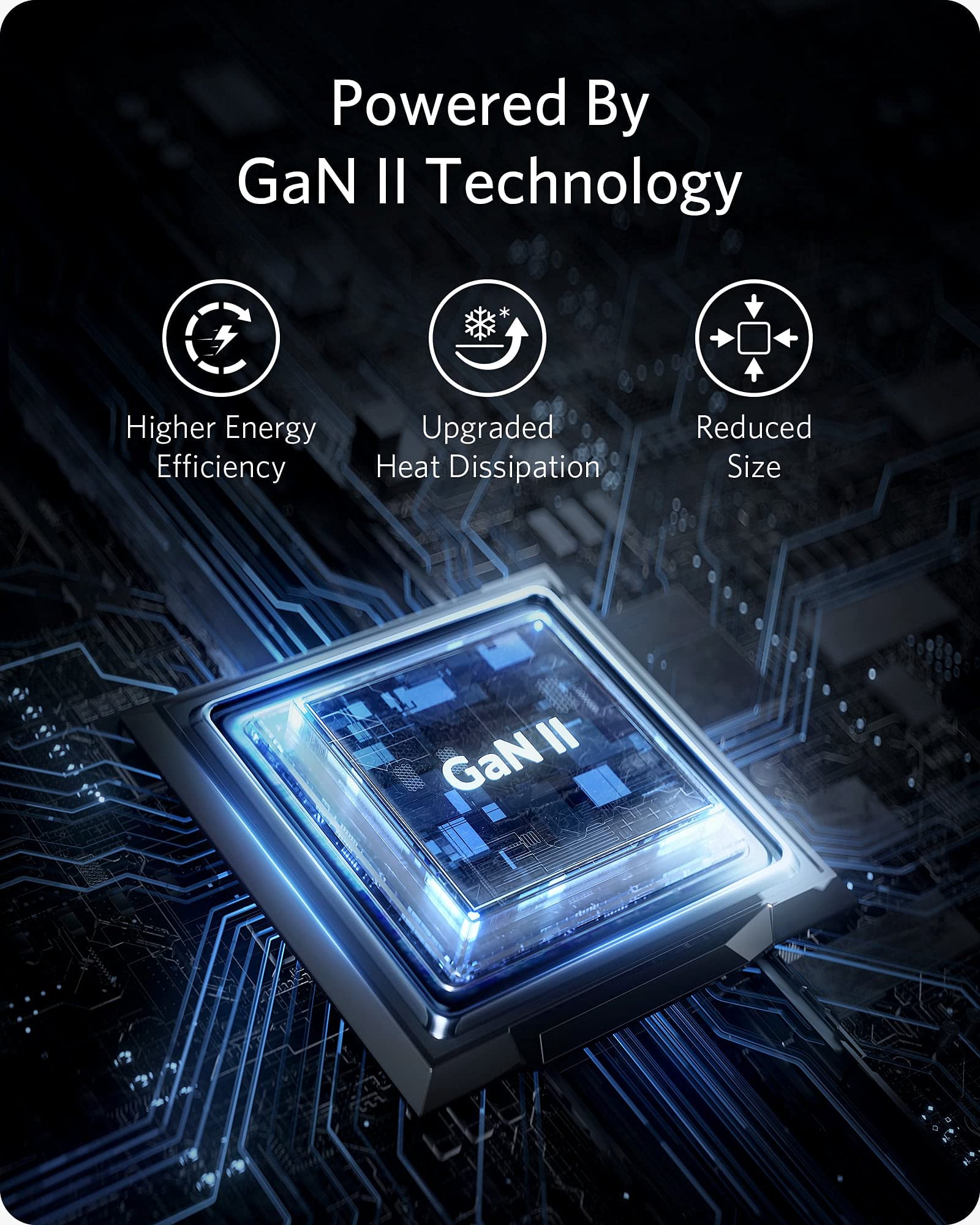 Anker Nano II 65W GaN II Fast USB-C Charger - Compact PD Charger for MacBook Pro/Air, iPhone 15/Pro, Galaxy S20/S10, iPad Pro, Pixel - Perfect for Travel, Office & Home Use (Black)