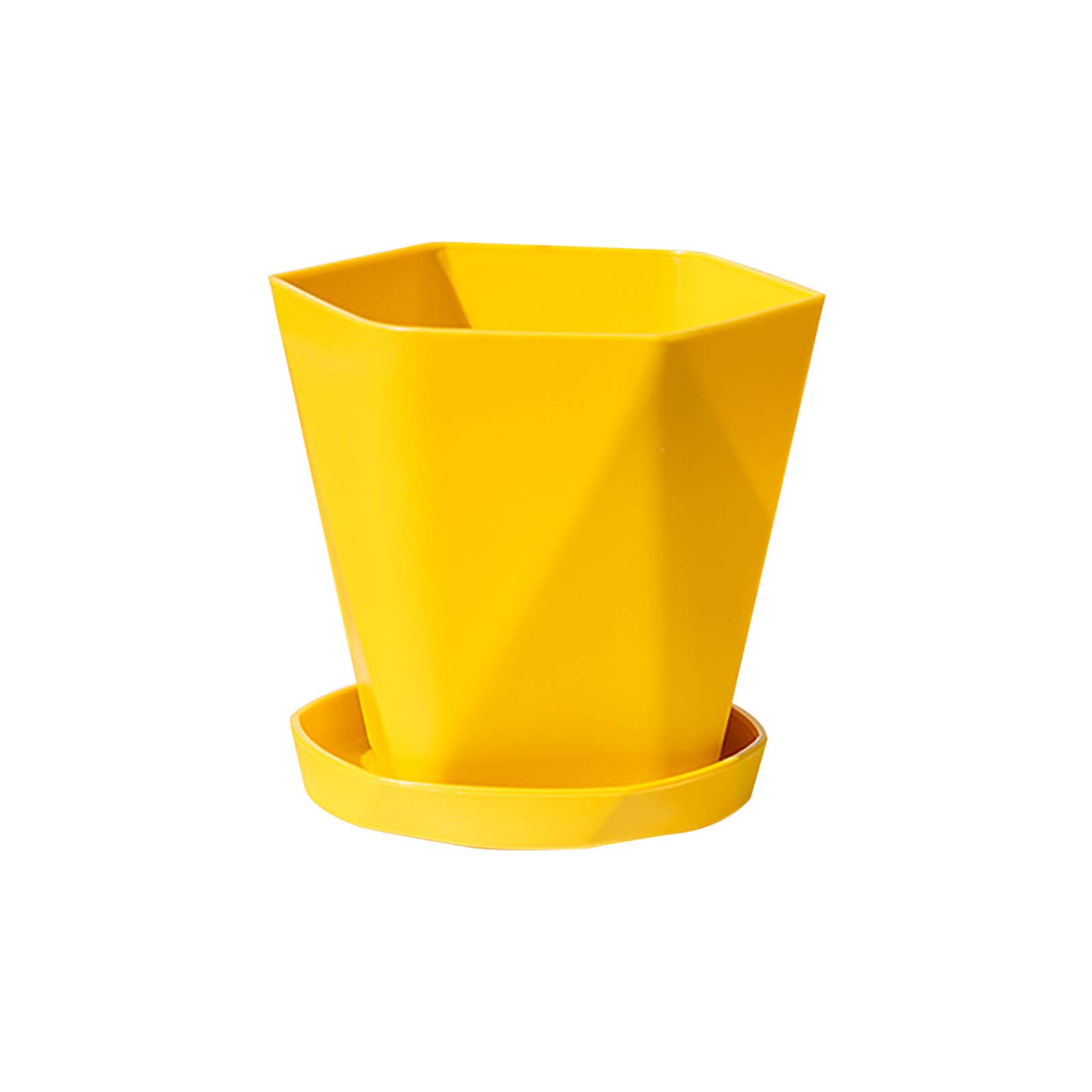 Cafuvv Aabg #1386 - Large Thickened Nordic Style Plastic Flower Pot for Balcony & Home Decor - Perfect for Indoor & Outdoor Plants, Succulents, and Herbs