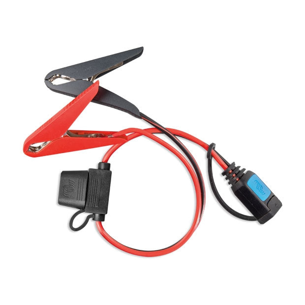 Victron Energy 30A ATO Fuse Clamp Connector - Heavy Duty Battery Terminal for Marine, RV, and Solar Power Systems