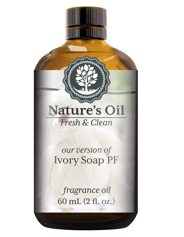 Ivory Soap PF Fragrance Oil - 60ml Essential Oil for Diffusers, Soap Making, Candles, Lotions | Home Fragrance, Linen Spray, Bath Bombs & Slime | Perfect for Aromatherapy, DIY Crafts & Relaxation