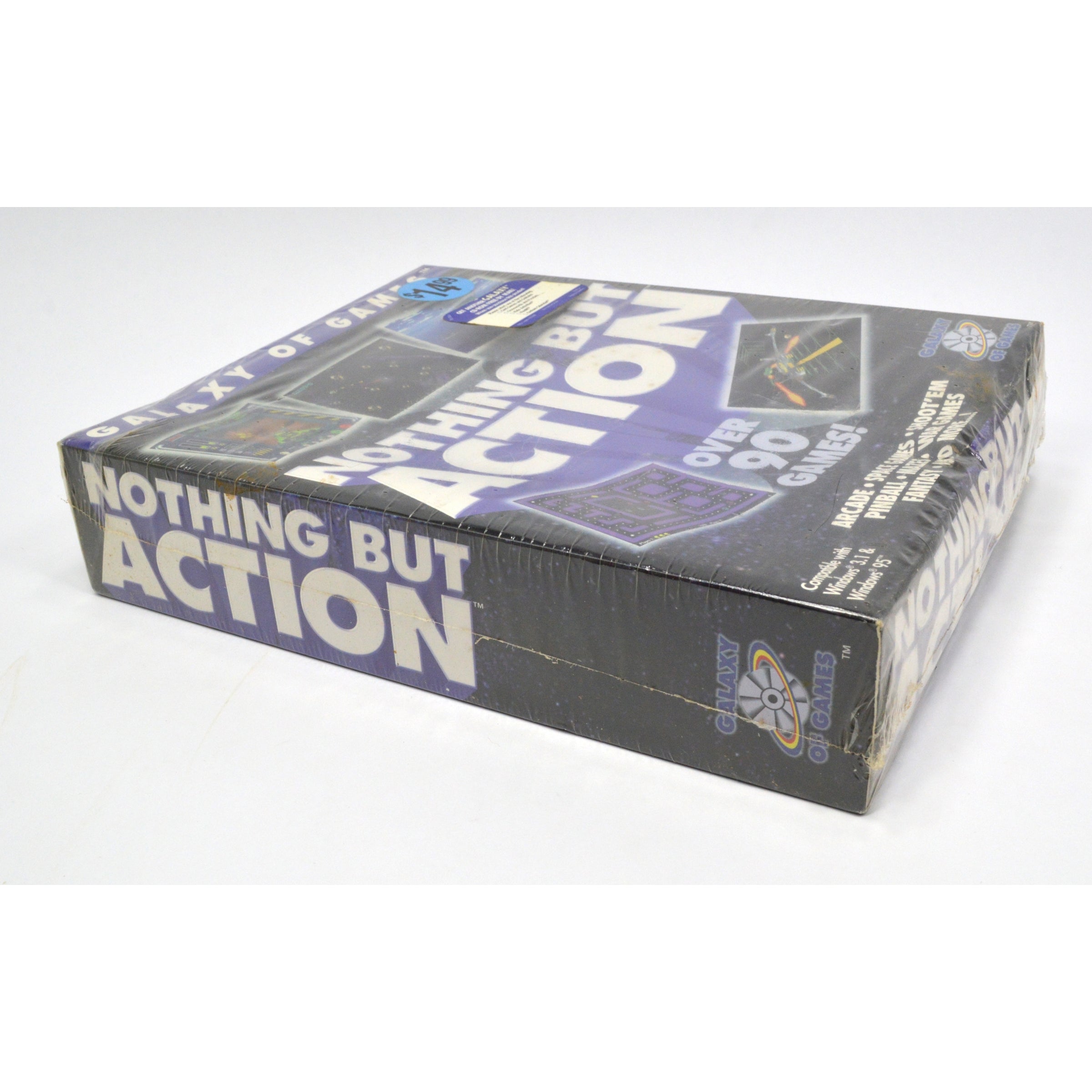 Brand New Sealed GALAXY OF GAMES for Windows 3.1 & 95 - Classic PC Game Collection for Retro Gaming Enthusiasts & Collectors