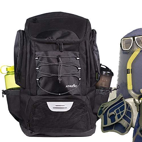 **Athletico Waterproof Swim Backpack for Men & Women - Lightweight Gym Bag with Wet Pocket for Swimming, Beach, Travel & Sports**