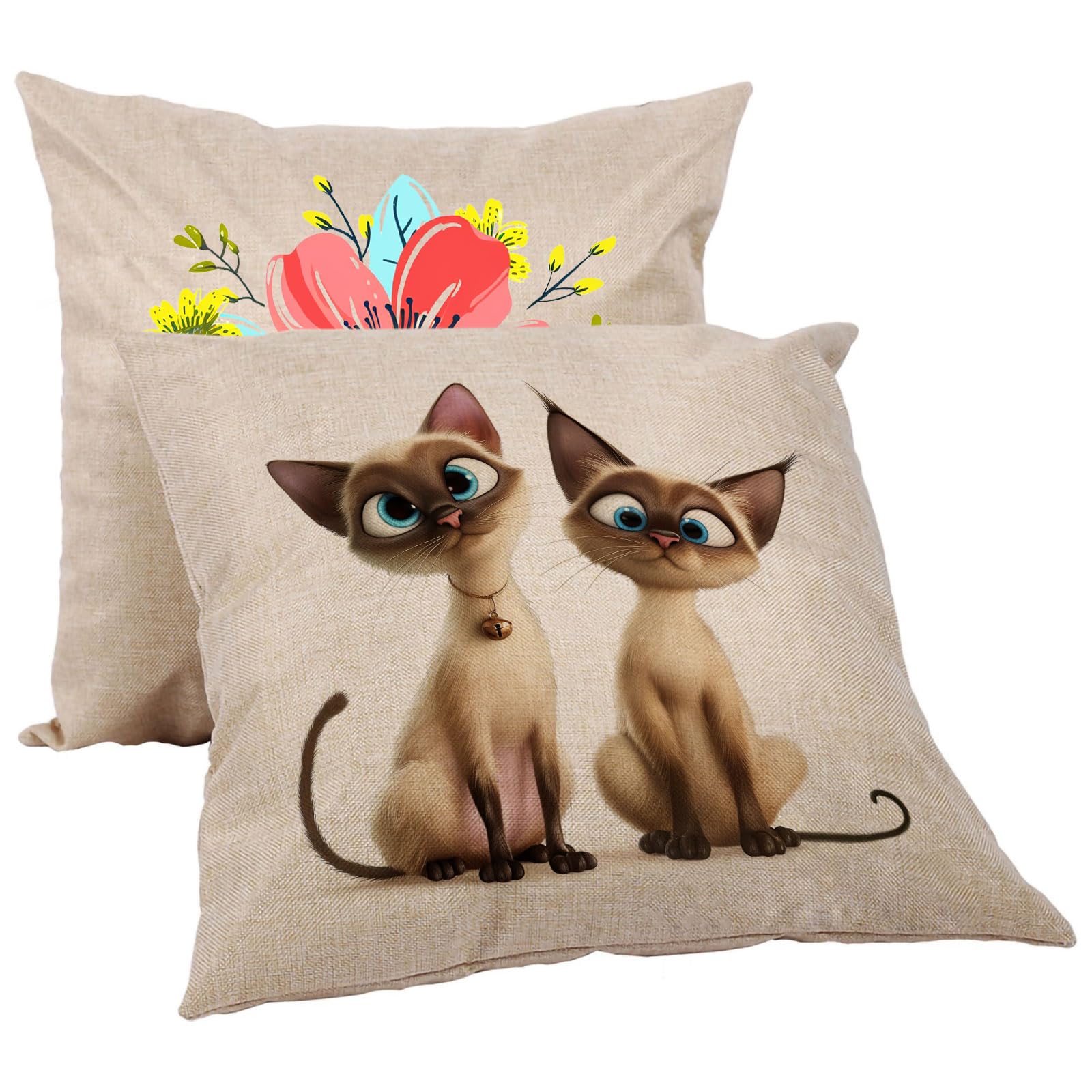 3D Sublimation Blank Linen Pillow Cases with Invisible Zippers - Fashionable Cushion Covers (50pcs/Carton) - US Stock - Perfect for Home Decor, Bedroom Accessories & Gift Giving