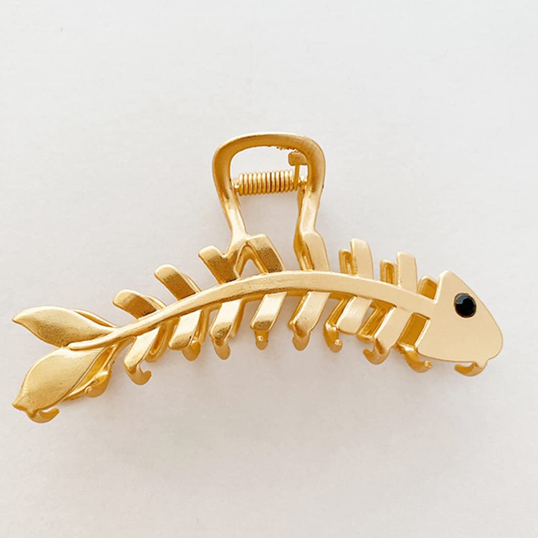 Licogel Modern Metal Hair Claw Clips for Women - 2PCS Elegant Curly Hair Clips with Strong Hold - Perfect for Updos, Ponytails & Everyday Hairstyles