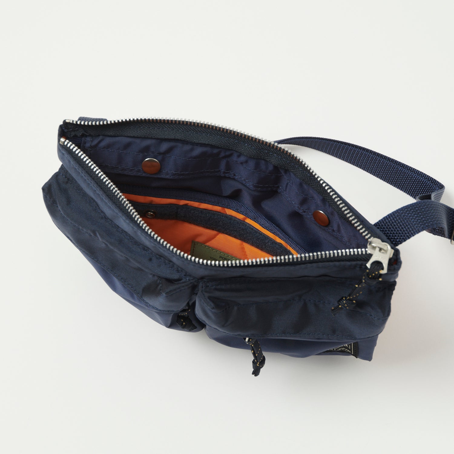 Porter Yoshida & Co. Small Force Shoulder Bag - Stylish Navy Crossbody Bag for Men & Women | Perfect for Travel, Work & Everyday Use