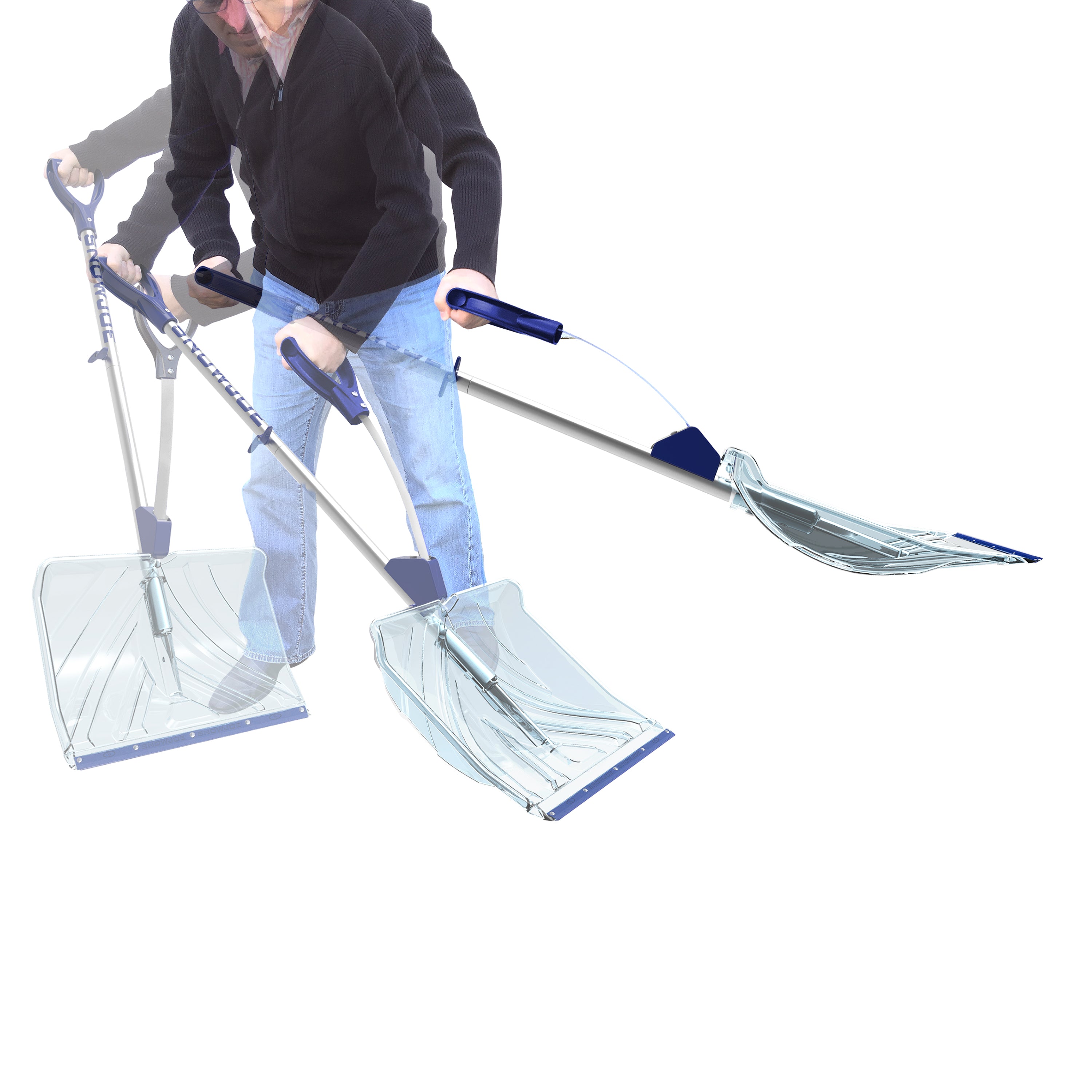 Snow Joe Shovelution SJ SHLV02 Ergonomic Snow Shovel - 18