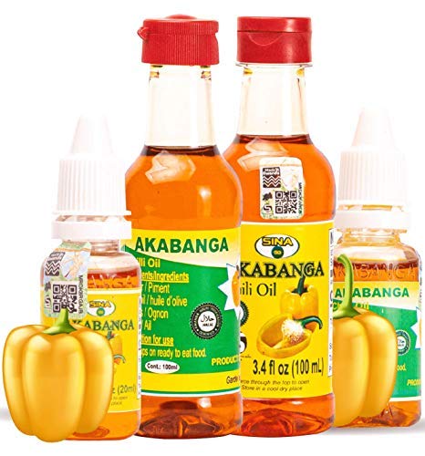 Akabanga Extra Hot Chili Sauce - 100ml (3.38oz) Premium African Spicy Sauce for Cooking, Grilling & Dipping - Perfect for Wings, Tacos & BBQ
