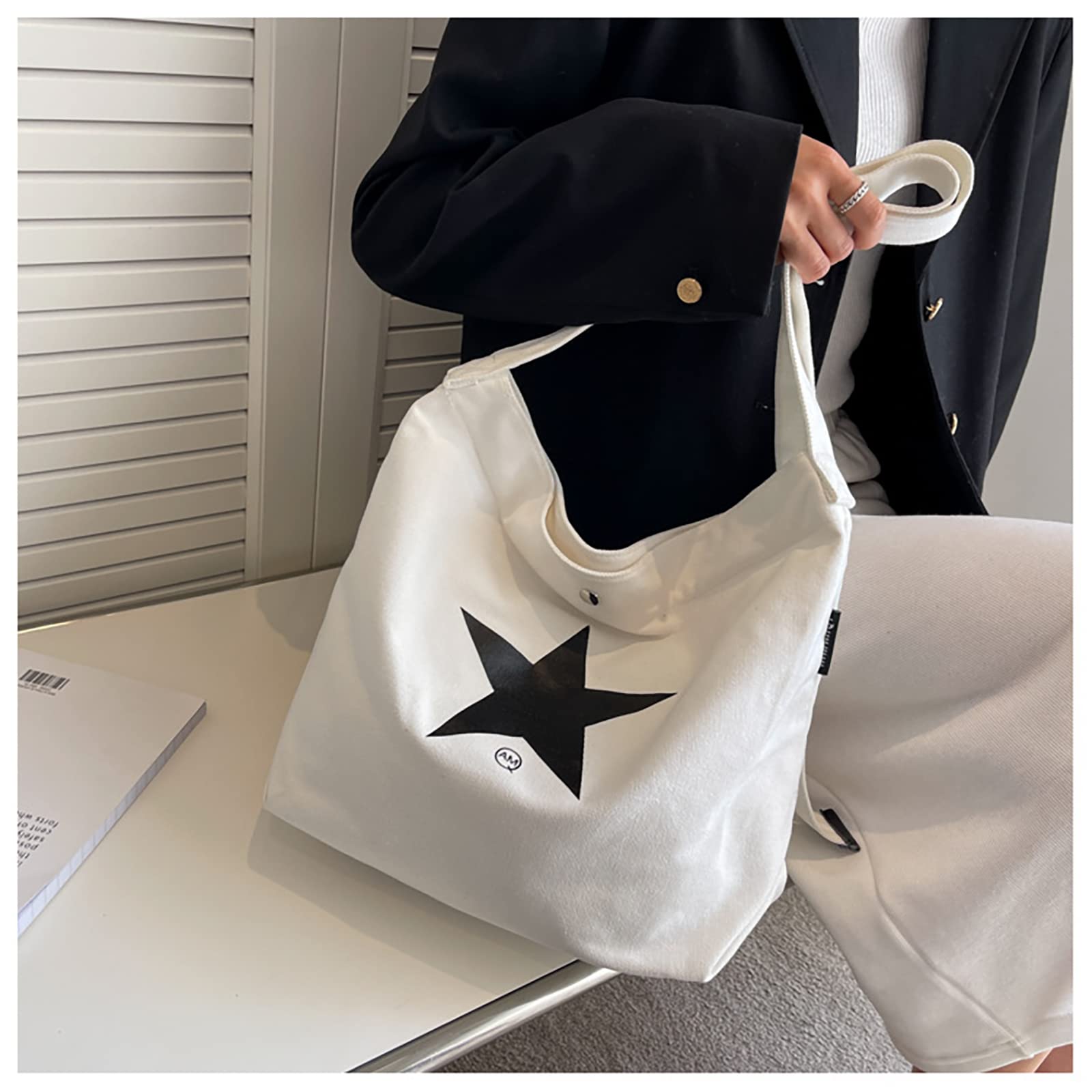 Stylish Unisex Canvas Shoulder Bag - Durable Leather Messenger Bag for Men & Women - Perfect for Travel, Work & Everyday Use