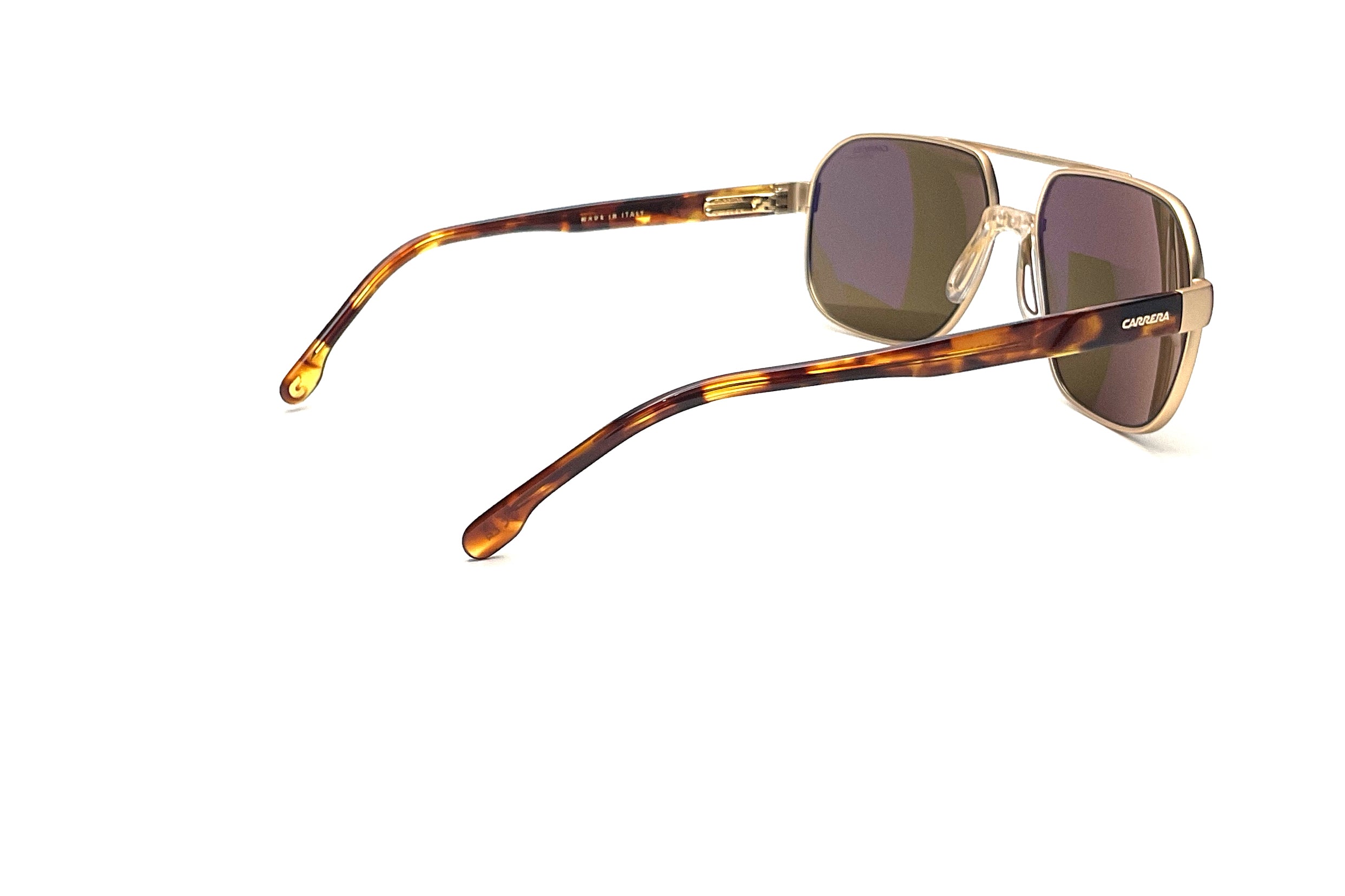 Carrera C Flex 12/G/S Gold Sunglasses - Polarized UV Protection for Men & Women - Perfect for Driving, Running & Outdoor Activities