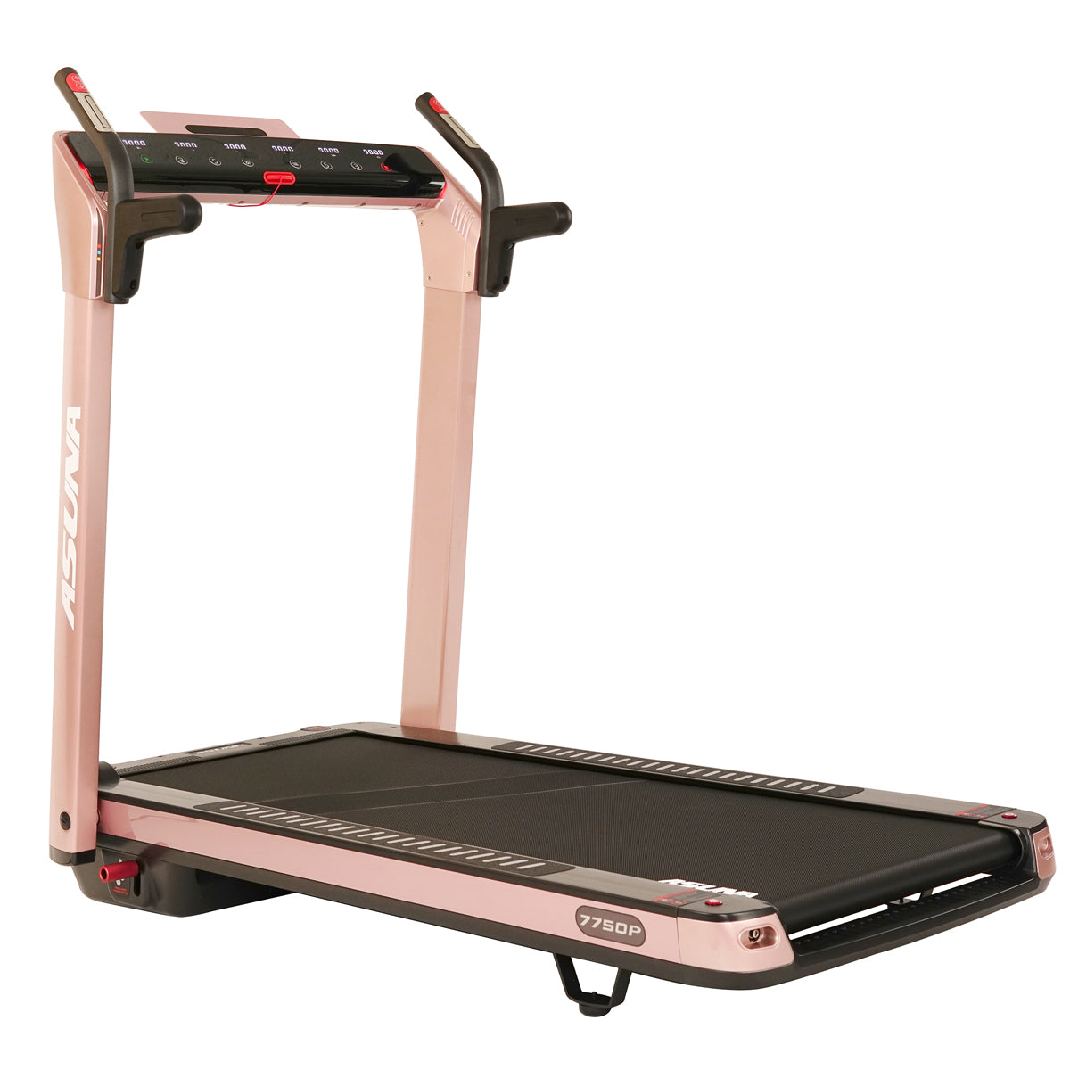 SpaceFlex Pink Foldable Treadmill with Auto Incline - Wide Running Deck for Home Gym, Cardio Workout & Small Spaces | Perfect for Apartment Fitness & Women's Home Exercise