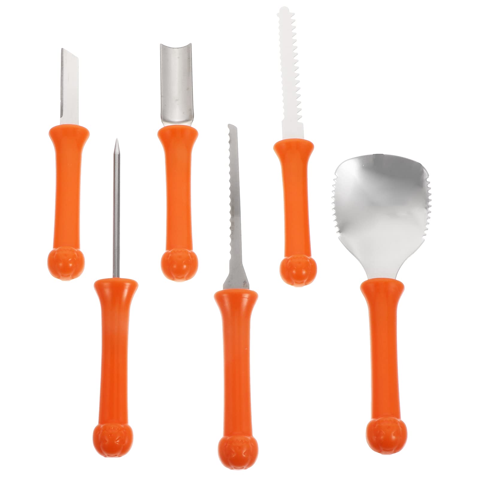 Premium Pumpkin Carving Kit - 12-Piece Halloween Sculpting Tools Set with T-Shaped Cutter, Scraper & Stencils for Professional Jack-O-Lantern Designs | Durable Plastic Pumpkin Cutting Tools for Halloween Decorations & Fall Crafts