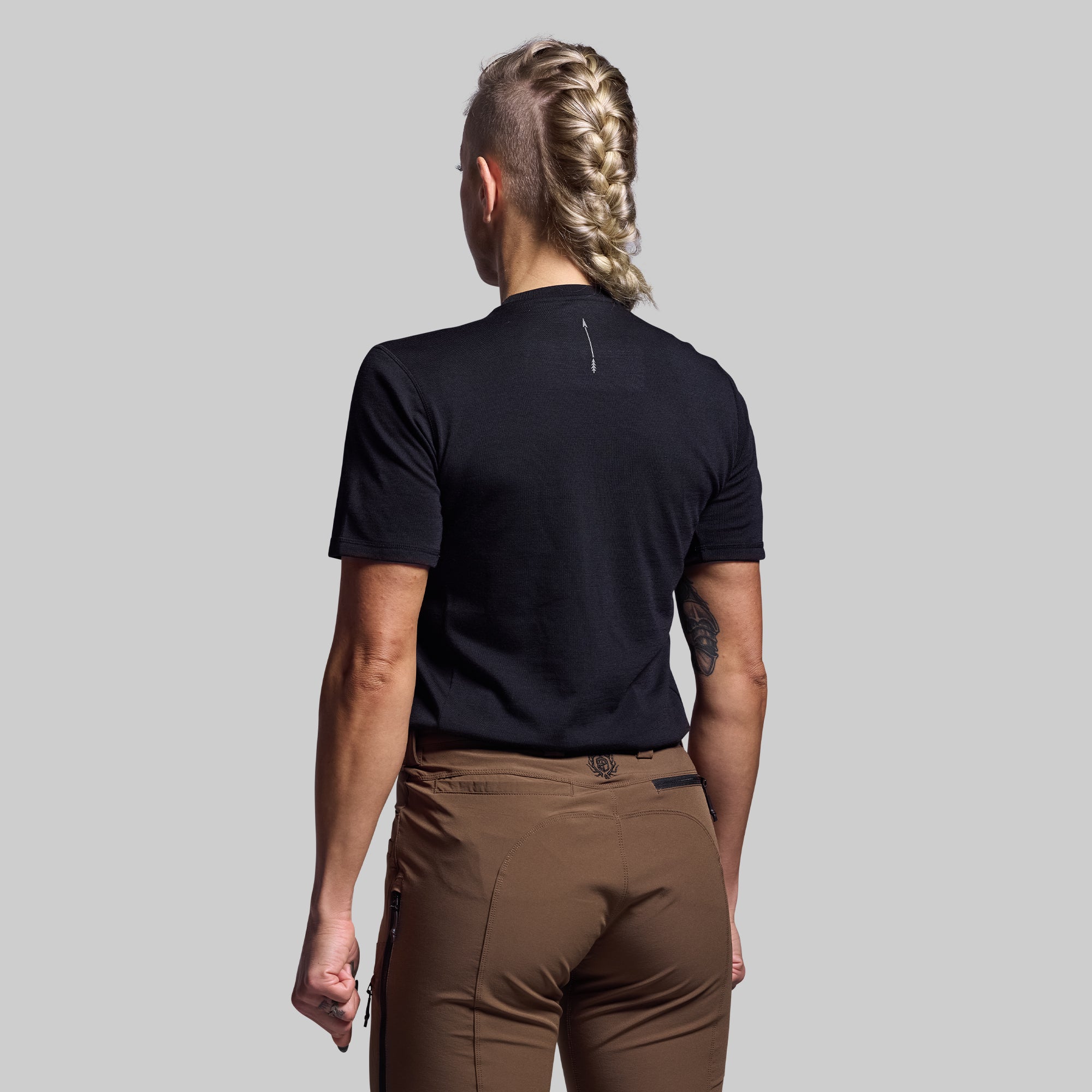 Ridgeline Tee 165 - Premium Black Cotton T-Shirt for Men | Comfortable Casual Wear for Outdoor Activities & Everyday Use