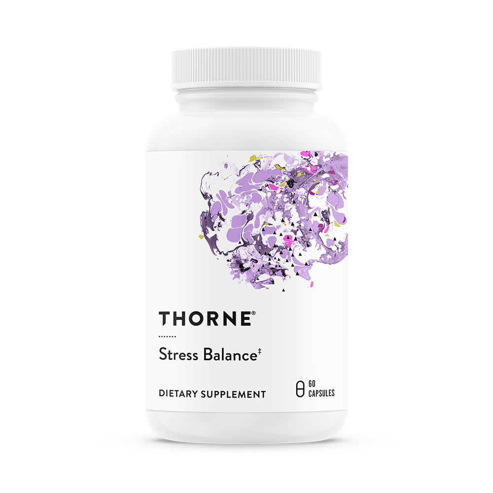 Thorne Stress Balance Supplement (SG804) - Supports Relaxation & Stress Relief for Daily Wellness & Mental Clarity