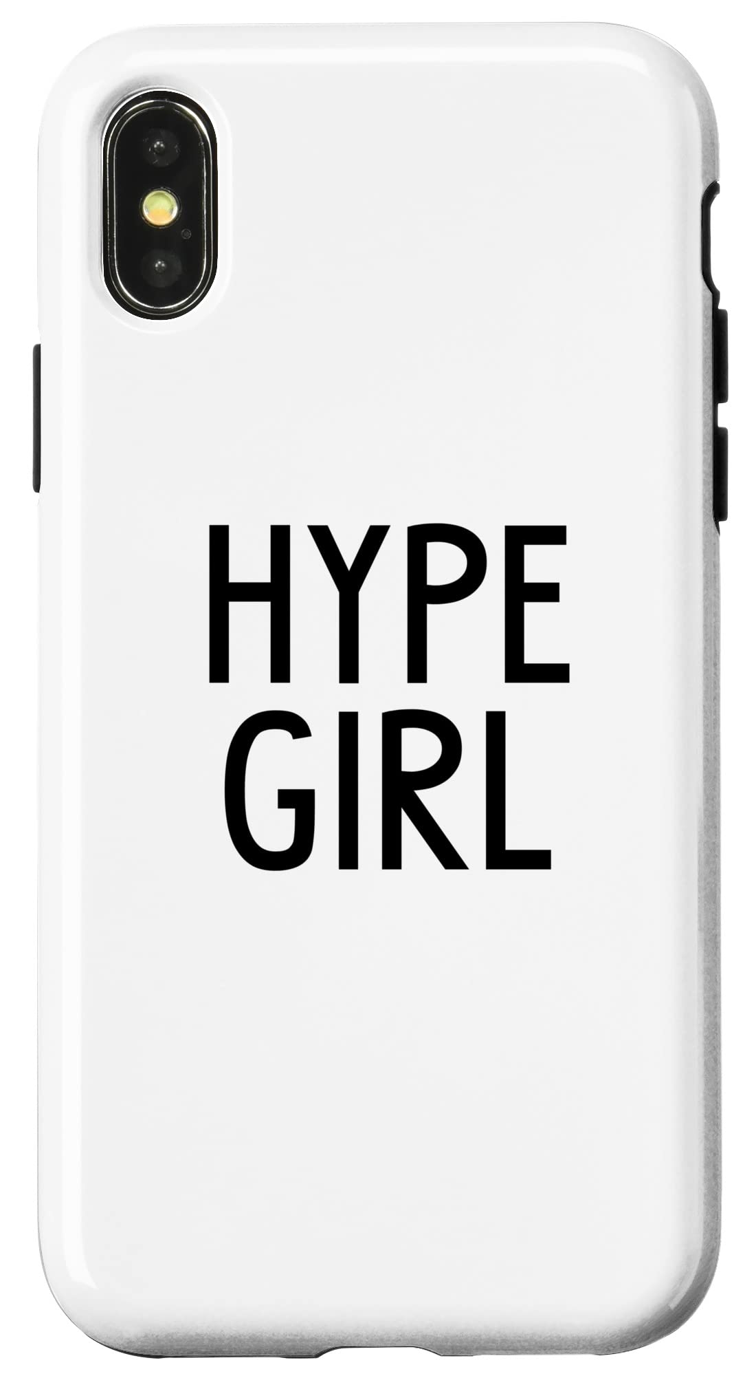 Hype Girl iPhone X/XS Phone Case - Trendy Protective Cover for Girls with Stylish 