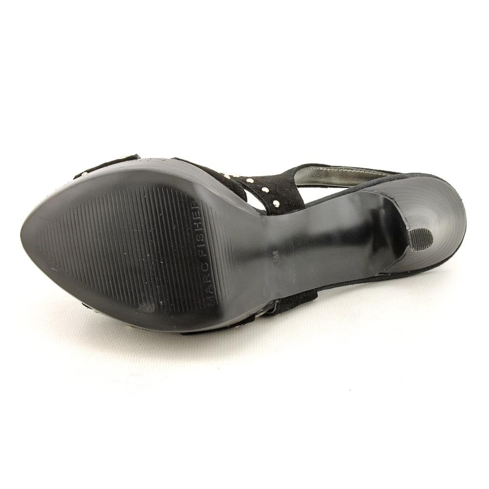 Marc Fisher Women's Teron Platform Sandals - Comfortable Chunky Heel Summer Shoes for Walking, Beach & Casual Outfits