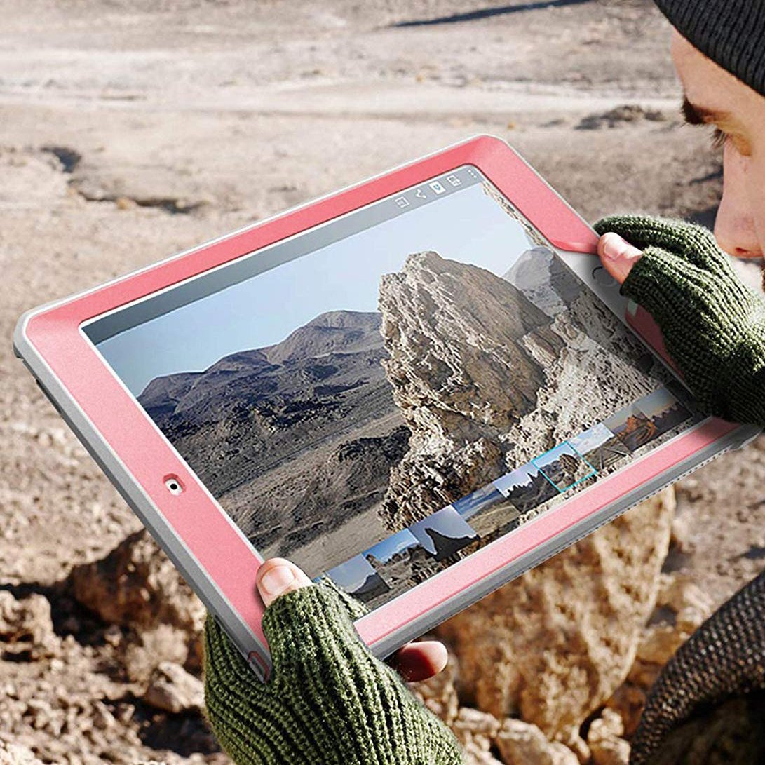 iPad 10.2 Inch Unicorn Beetle PRO Rugged Case - Shockproof Protective Cover with Built-in Screen Protector, Rose Gold - Perfect for Kids, Outdoor Activities & Travel Protection