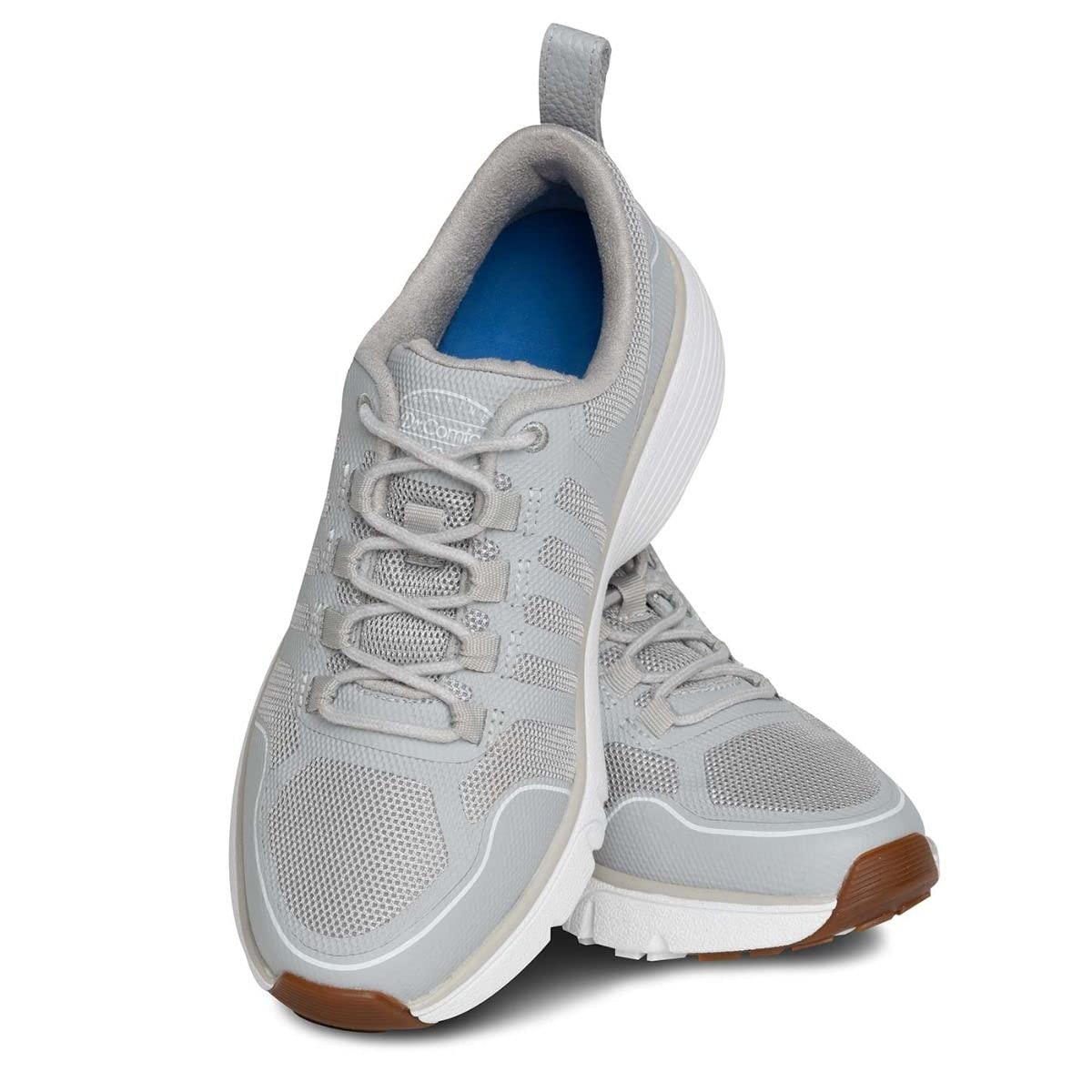 Dr. Comfort Grace Women's Athletic Shoes - Grey Size 5.5 Extra Wide (E/EE) - Perfect for Walking, Running & Diabetic Foot Care