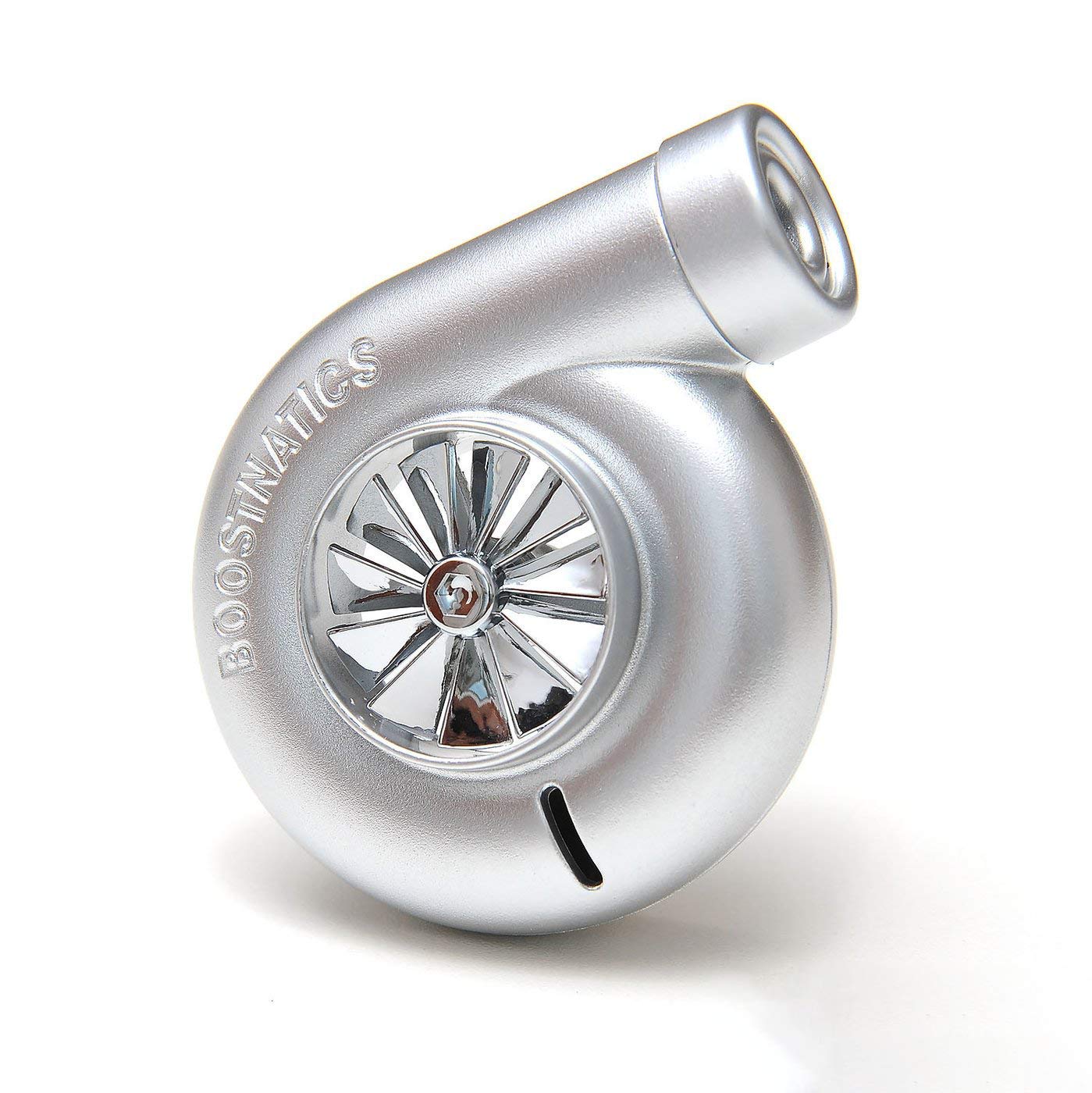 Turbo Air Freshener for Cars - Silver Scent, Eliminates Odors & Freshens Vehicle Interior | Perfect for New Cars, Offices & Small Spaces