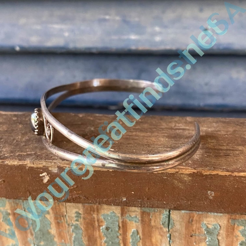 Authentic Sterling Silver Southwestern Bracelet with Hematite Beads | Handmade Native American Jewelry for Women | Perfect for Boho Fashion & Gift Giving