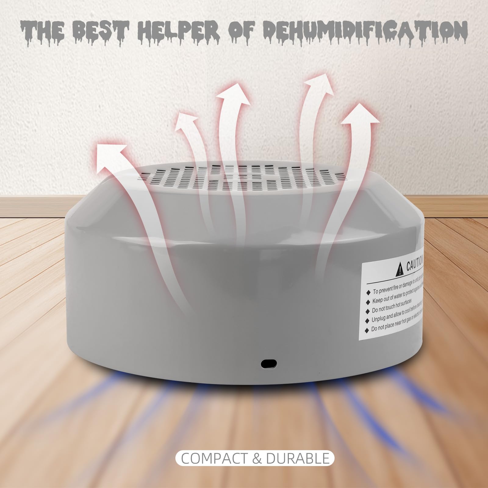 Portable Air Dryer & Dehumidifier for RV, Boat & Small Spaces - 120V AC, 70W Low Power Moisture Absorber - Perfect for Camping, Closet & Bathroom Use