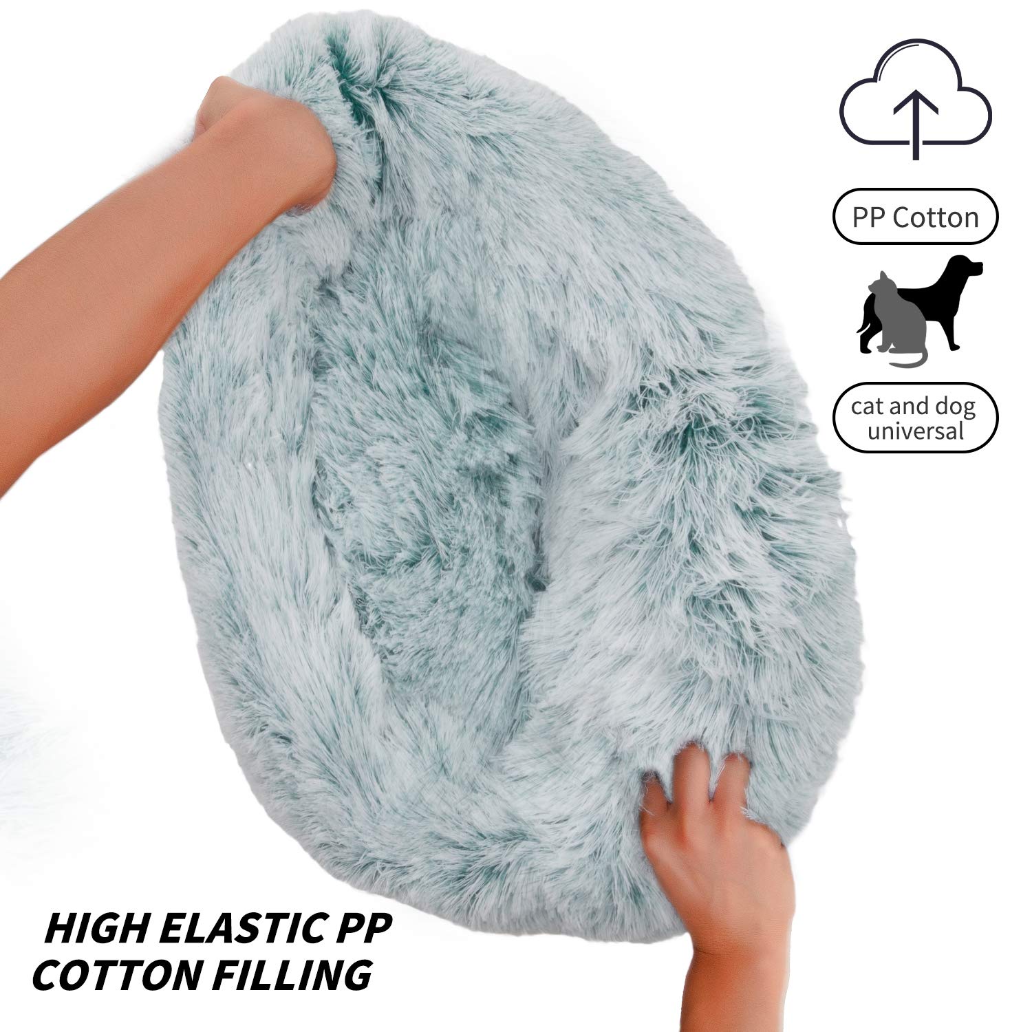 Cozy Plush Cat & Dog Bed - 20