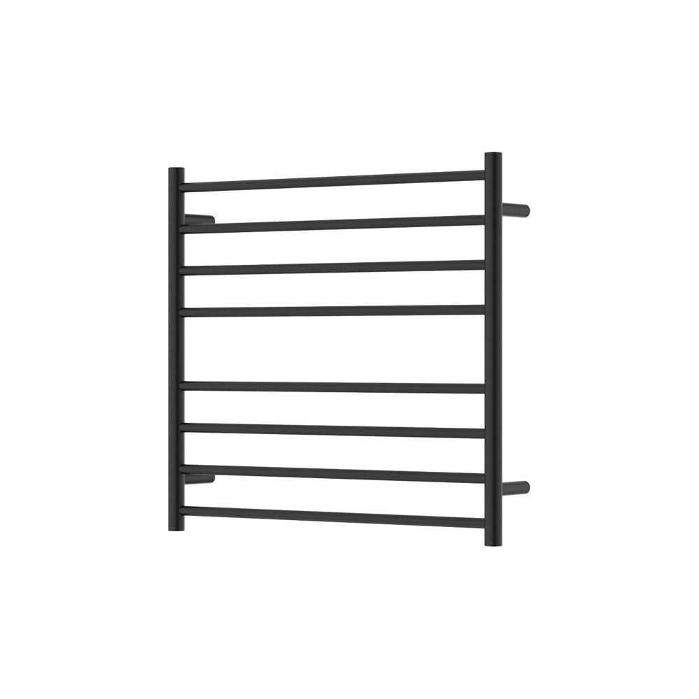 Fienza 8277570MB Isabella Heated Towel Rail - 29.5 x 27.5 Inch Matte Black Bathroom Towel Warmer - Perfect for Luxury Bathrooms, Spas & Cold Weather Comfort