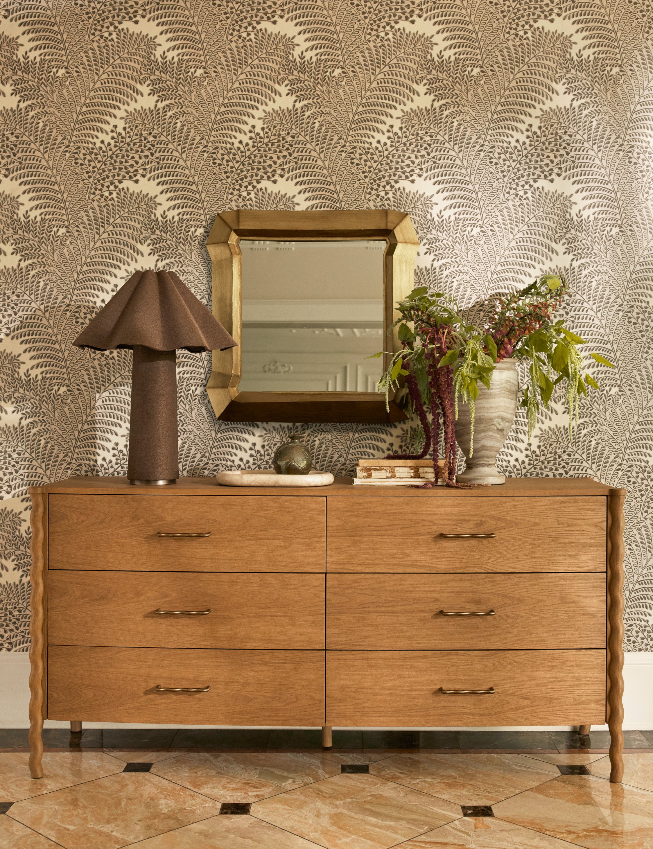 Bruni Wallpaper - Premium Self-Adhesive Peel and Stick Wallpaper for Home Decor | Easy to Install & Removable | Perfect for Bedroom, Living Room, Kitchen & Office