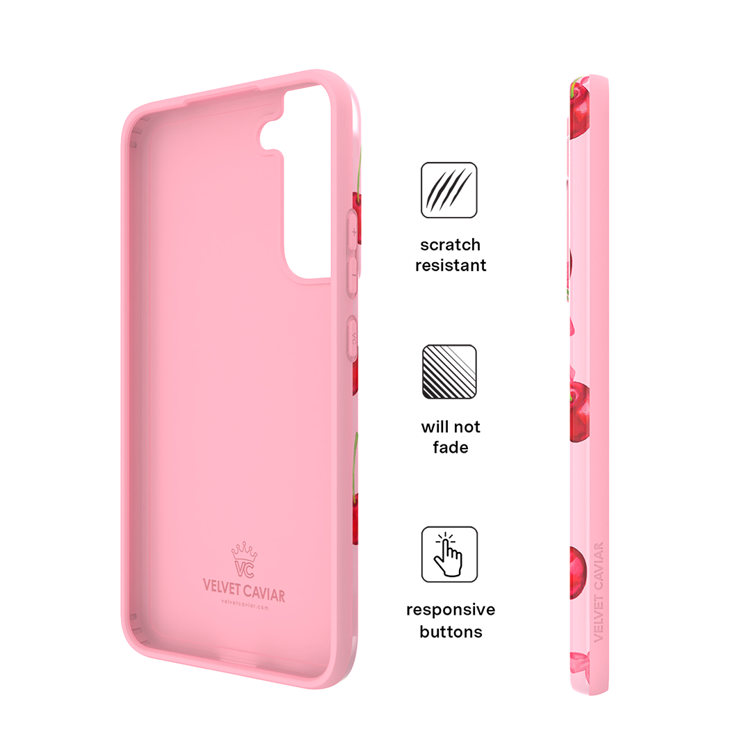 Samsung Galaxy Phone Case with Sweet Cherry Design - Stylish & Protective Cover for Everyday Use