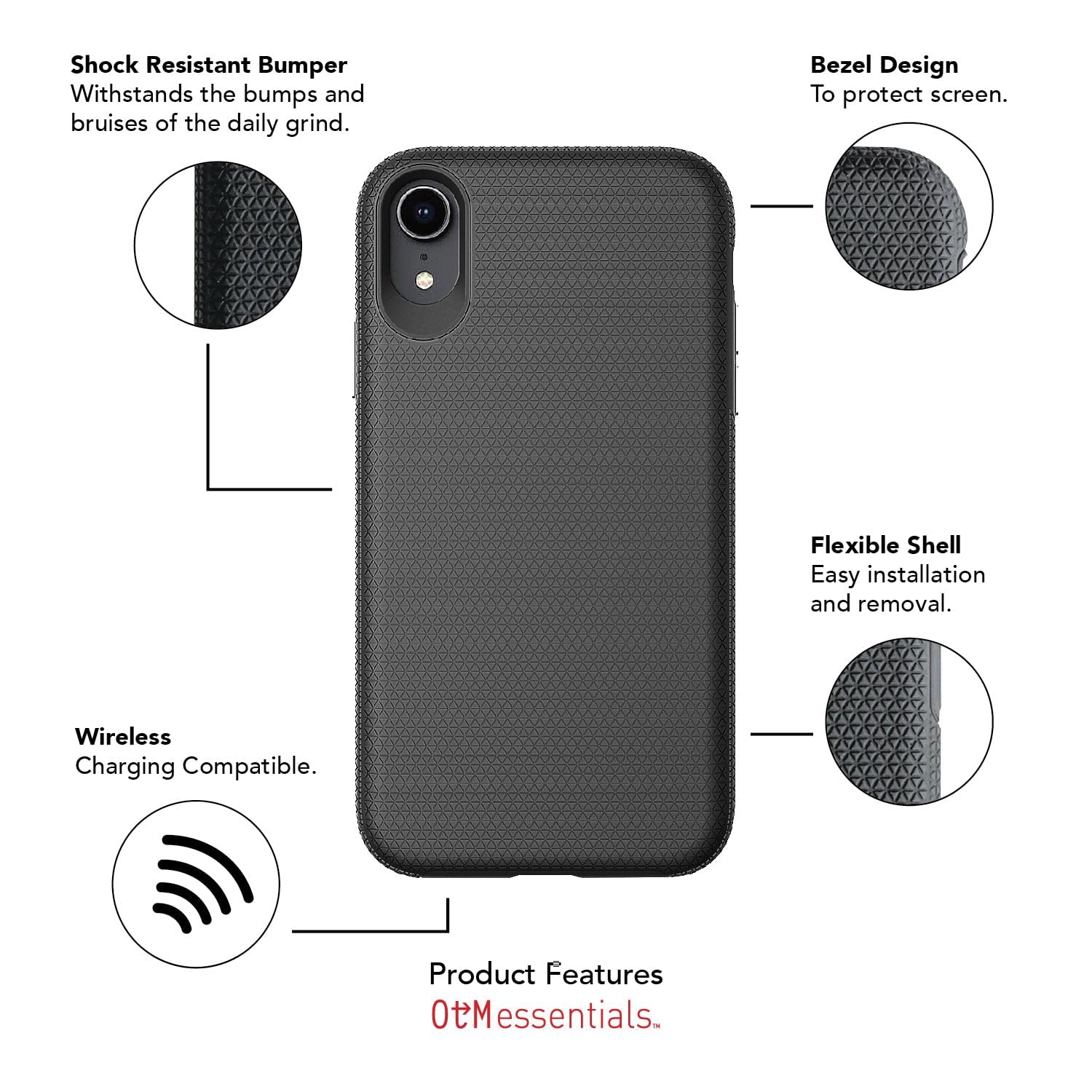 OTM Essentials Durable Shockproof Phone Case for iPhone 11 Pro Max - Buffalo State College Design - Perfect for Campus Life & Outdoor Protection