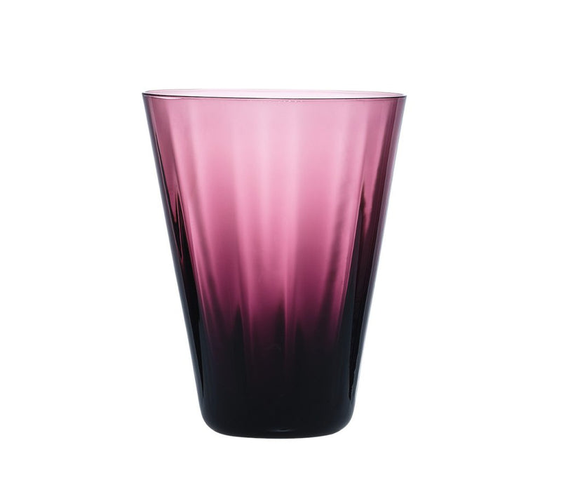 Daphne Amethyst Tumbler Set of 4 - 14oz Insulated Stainless Steel Cups with Lid & Straw - Perfect for Iced Coffee, Smoothies, and Cold Drinks at Home, Office, or Travel