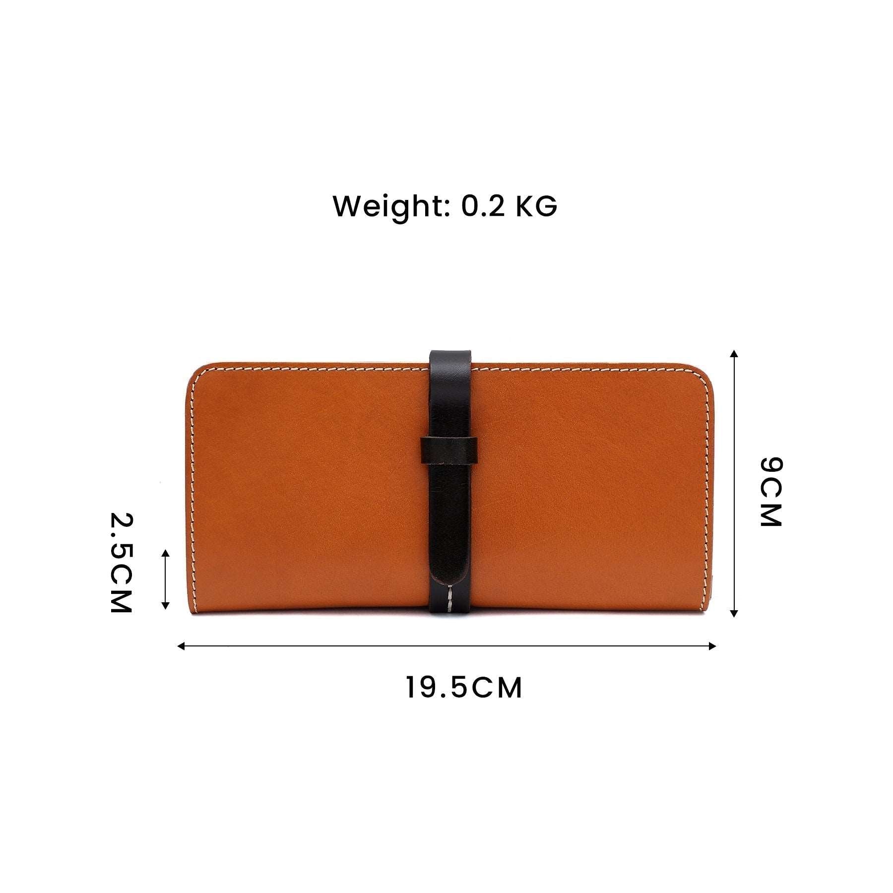 Handmade Genuine Leather Clutch Wallet for Women - Stylish & Durable Small Purse for Evening Parties, Weddings & Date Nights