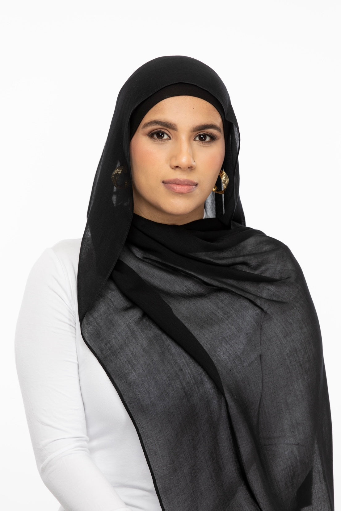 MINI MODAL HIJAB SANAA - Soft Breathable Muslim Headscarf for Women - Perfect for Daily Wear, Prayer & Special Occasions