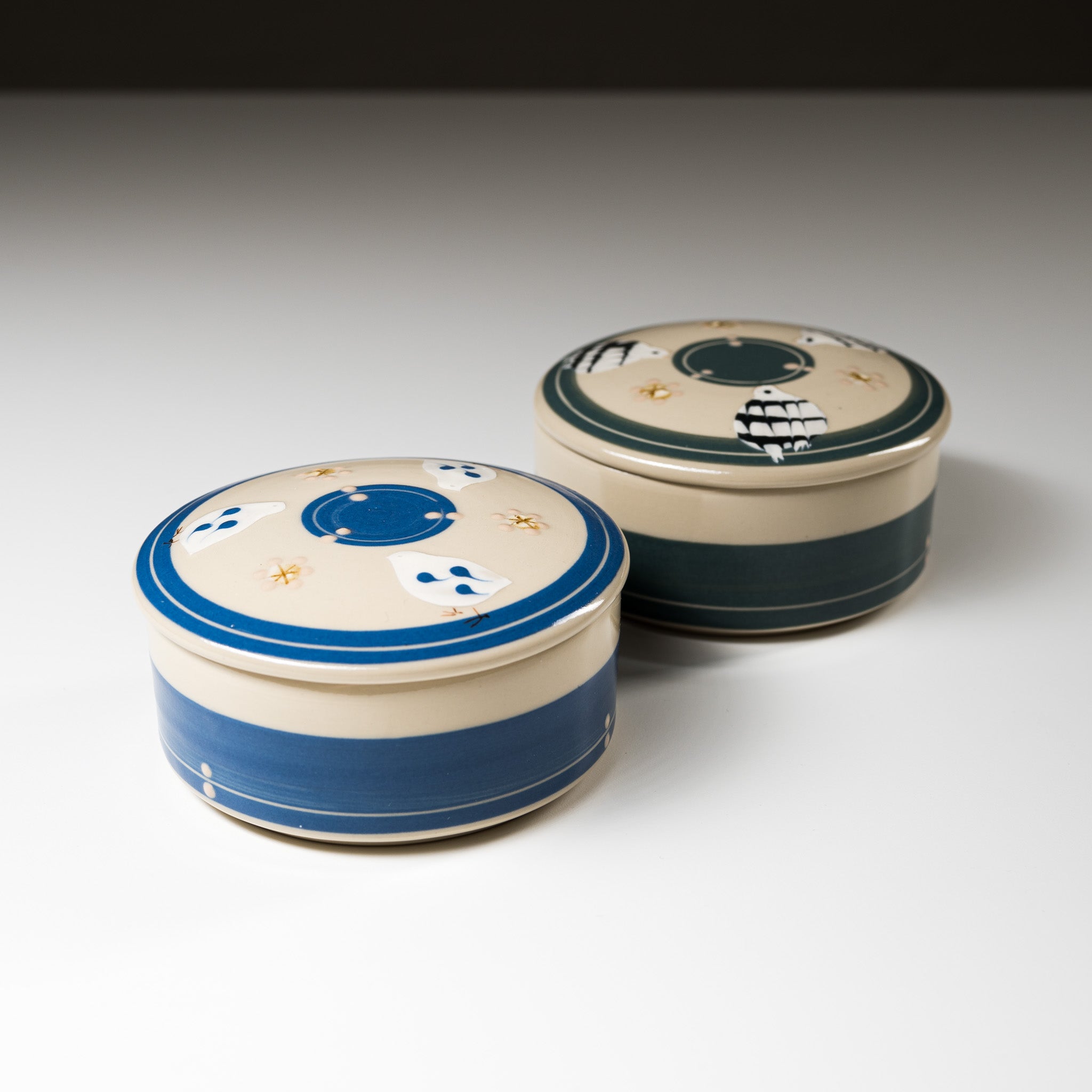 Fukube Pottery Quail-Shaped Condiment Container | Handmade Ceramic Spice Jar | Perfect for Kitchen, Dining Table & Gift Giving