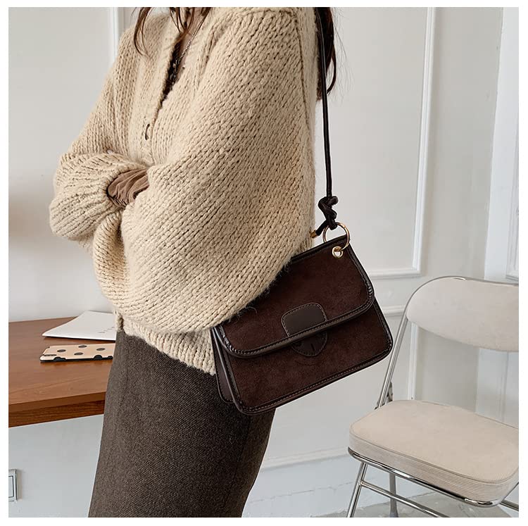 Vintage Crossbody Bags for Women - Small Shoulder Purse with Zipper | Perfect for Daily Use & Travel