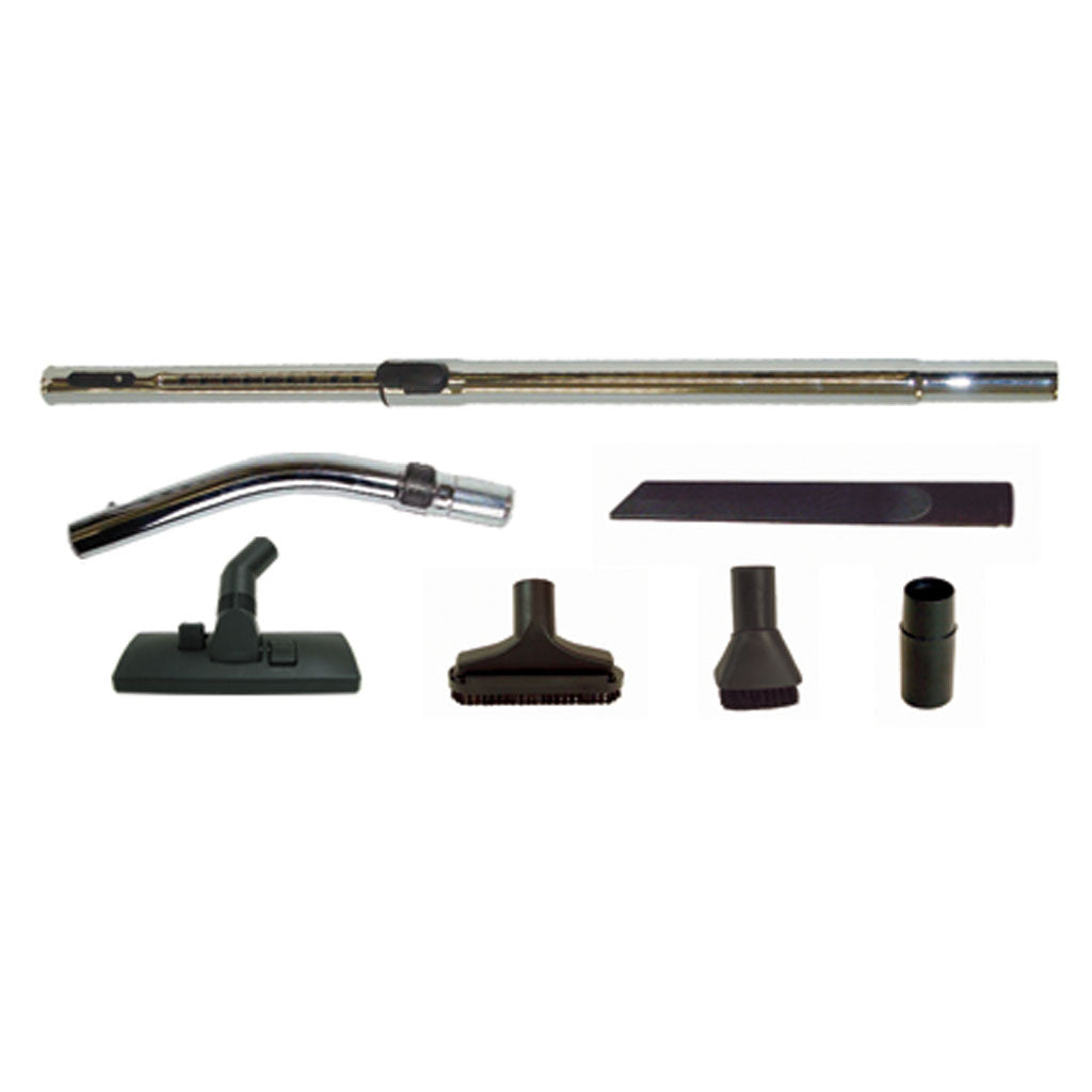 ProTeam 101324 TailVac Standard Vacuum Tool Kit - Professional Cleaning Accessories for Carpets, Upholstery & Hard Floors | Perfect for Home, Office & Car Detailing