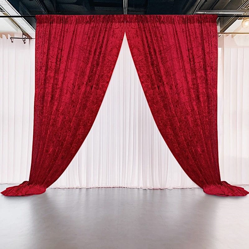 5 ft x 12 ft Premium Smooth Velvet Backdrop Curtain - Elegant Photography Background for Studio, Events & Home Decor | Durable & Wrinkle-Resistant Fabric