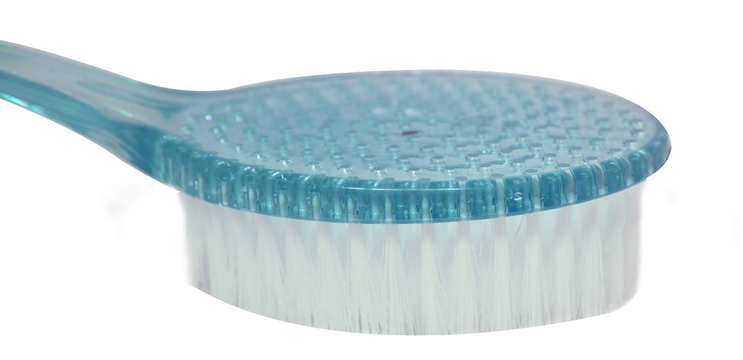 Ekan Long Handle Body Bath Shower Back Brush - Exfoliating Massager & Spa Scrubber for Men, Women & Kids - Unisex Back Scrubber with Soft Bristles (Multicolor) - Perfect for Deep Cleansing, Exfoliation & Relaxing Bath Time