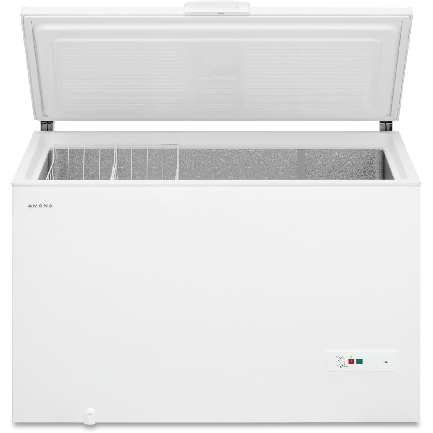 16 cu ft Amana Chest Freezer AZC5216LW - Energy Efficient, Large Capacity Deep Freezer for Home, Garage, or Basement Storage