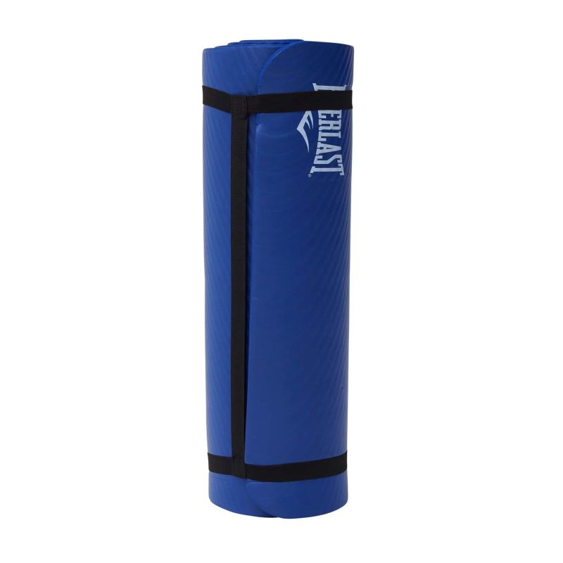 Everlast Premium Exercise Mat for Yoga, Pilates & Home Workouts – Non-Slip Fitness Mat for Gym, Studio & Home Use