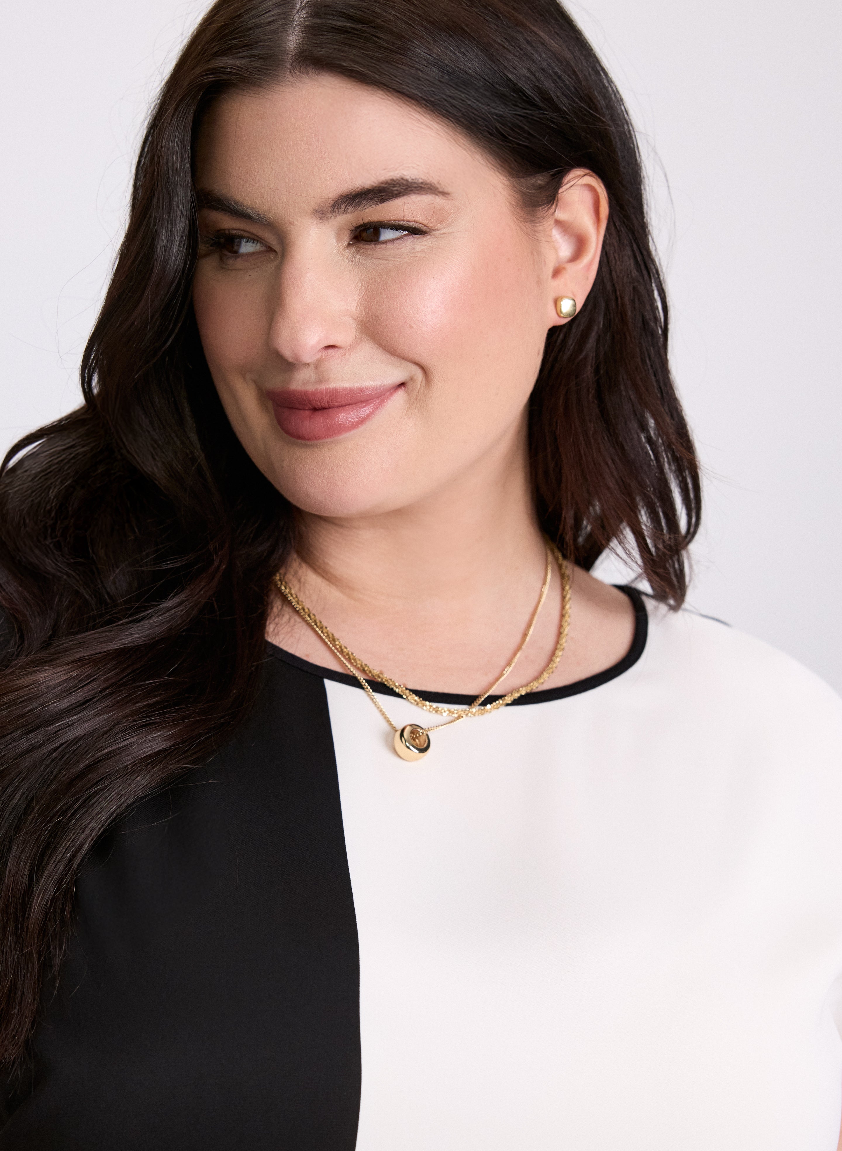 Stylish Colour Block Top for Women | Trendy Fashion Blouse | Perfect for Casual Outings & Office Wear