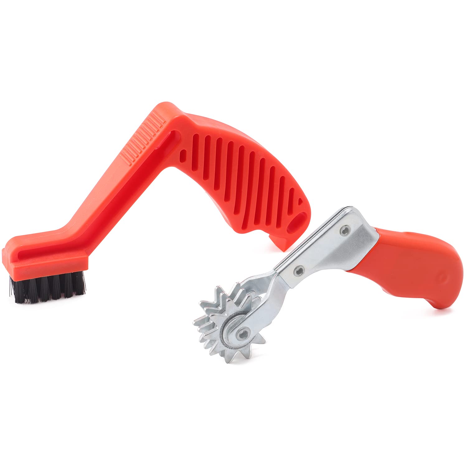 SPTA Polishing Pad Conditioning Brush & Spur Tool Set - Professional Car Buffing Pad Cleaner for Wool & Foam Pads - Perfect for Auto Detailing, Polishing & Waxing Applications