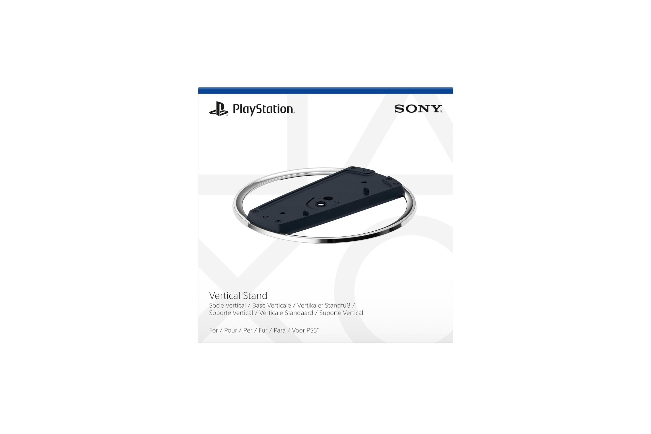 Official PS5® Vertical Stand - Secure & Stable Cooling Base for PlayStation 5 Console | Perfect for Gaming Setups & Entertainment Centers